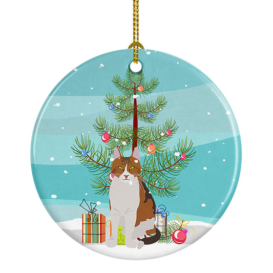 Buy this Aegean Cat Christmas Ceramic Ornament