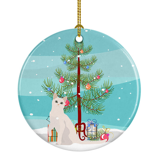 Buy this Burmilla Cat Christmas Ceramic Ornament