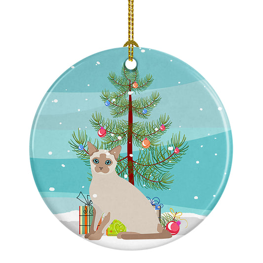 Buy this Tonkinese Cat Christmas Ceramic Ornament