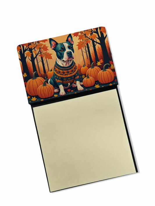 Buy this Pit Bull Terrier Fall Sticky Note Holder