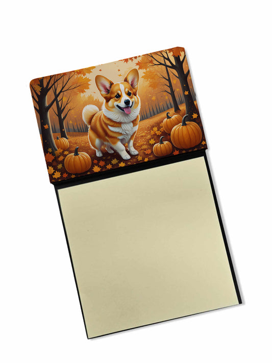 Buy this Corgi Fall Sticky Note Holder