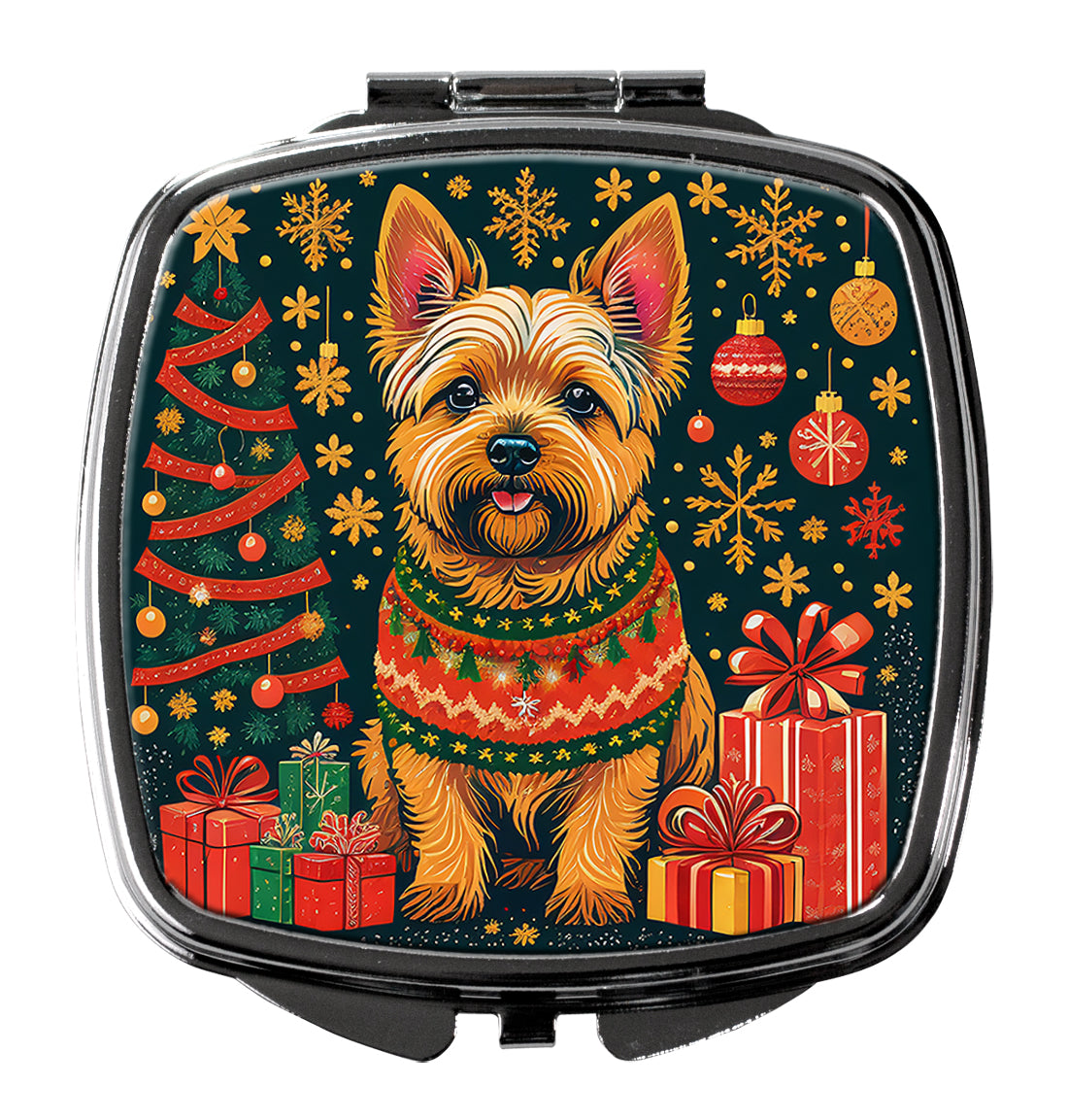 Buy this Norwich Terrier Christmas Compact Mirror