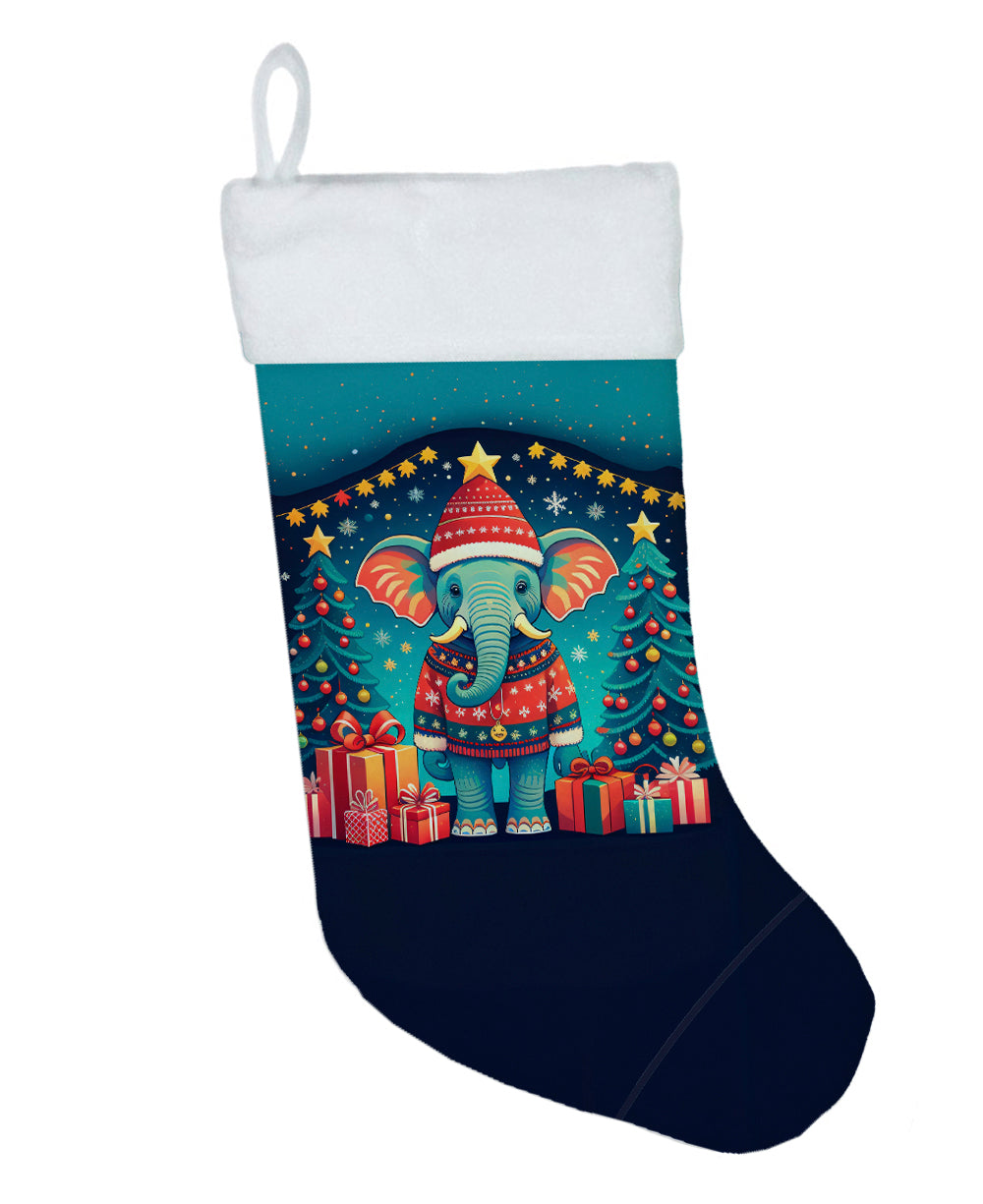 Elephant Christmas Christmas Stocking