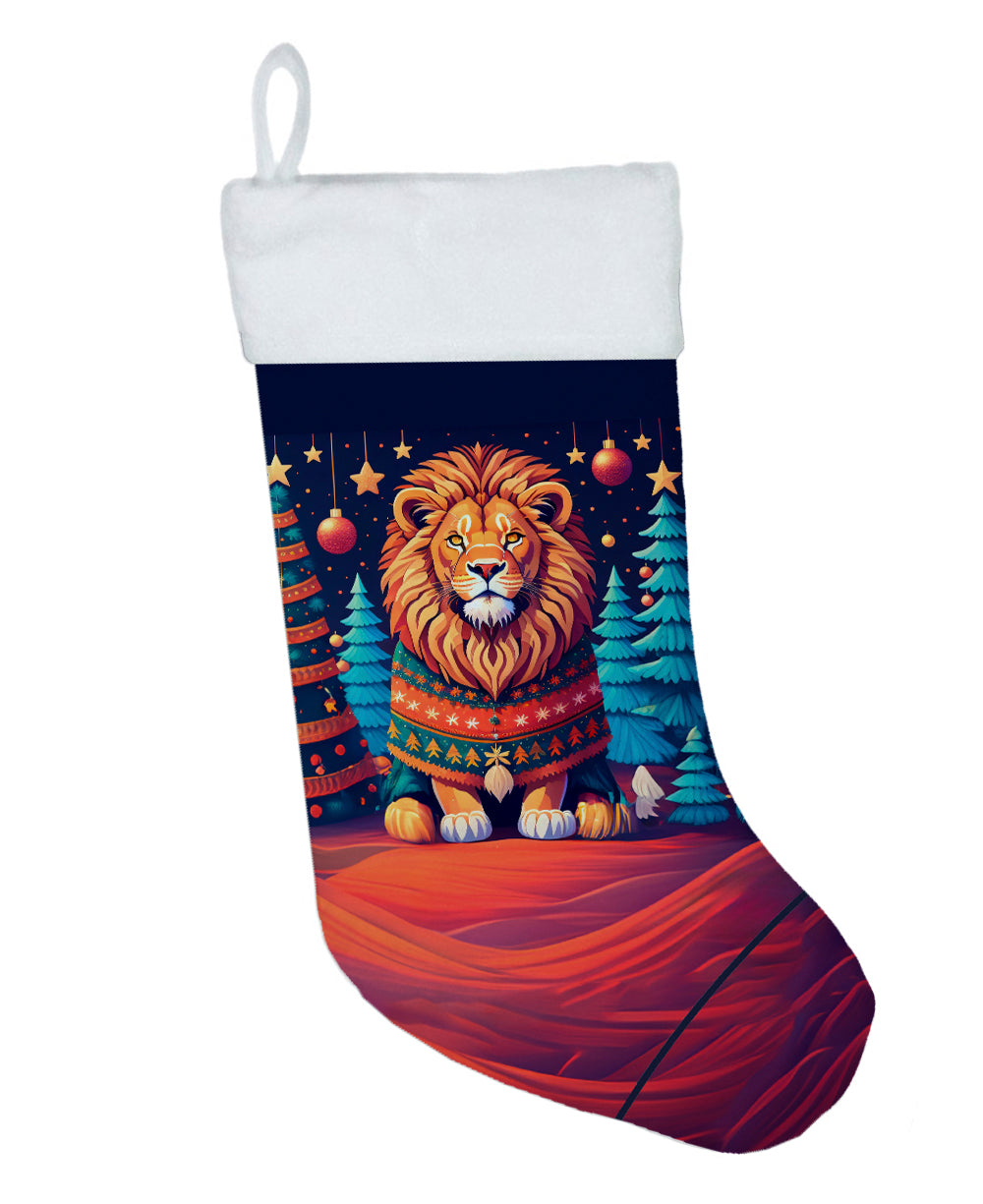 Lion Christmas Christmas Stocking