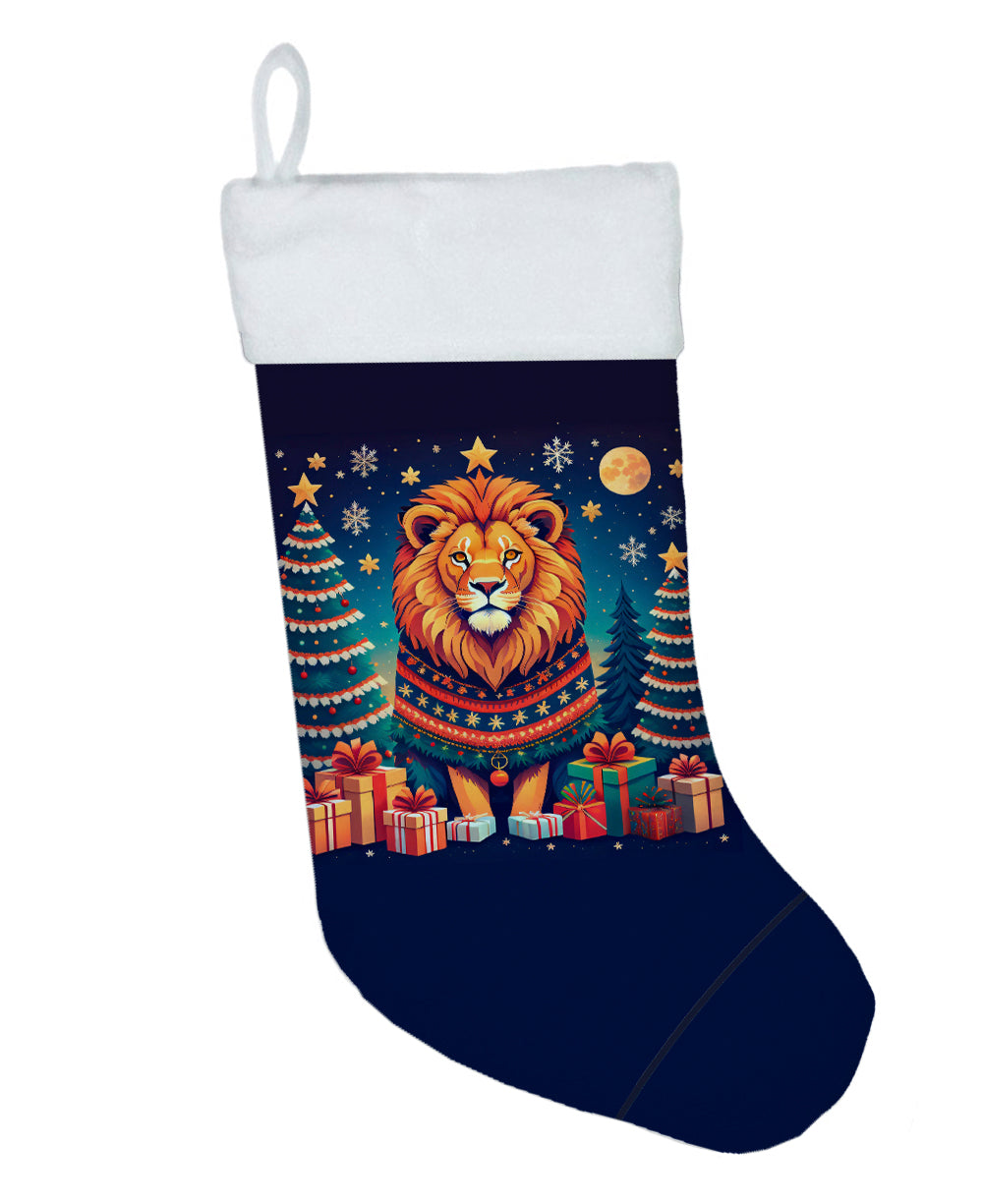 Lion Christmas Christmas Stocking