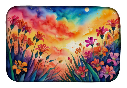 Buy this Alstroemerias in Color Dish Drying Mat
