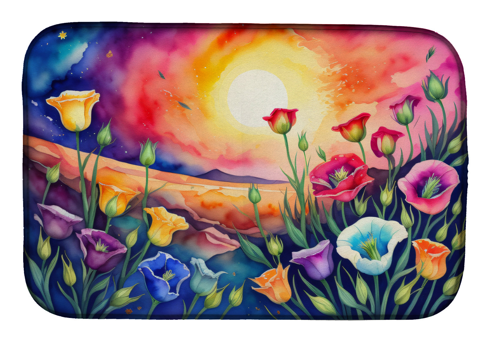 Buy this Lisianthus in Color Dish Drying Mat