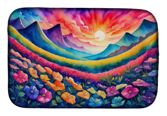 Buy this Petunias in Color Dish Drying Mat