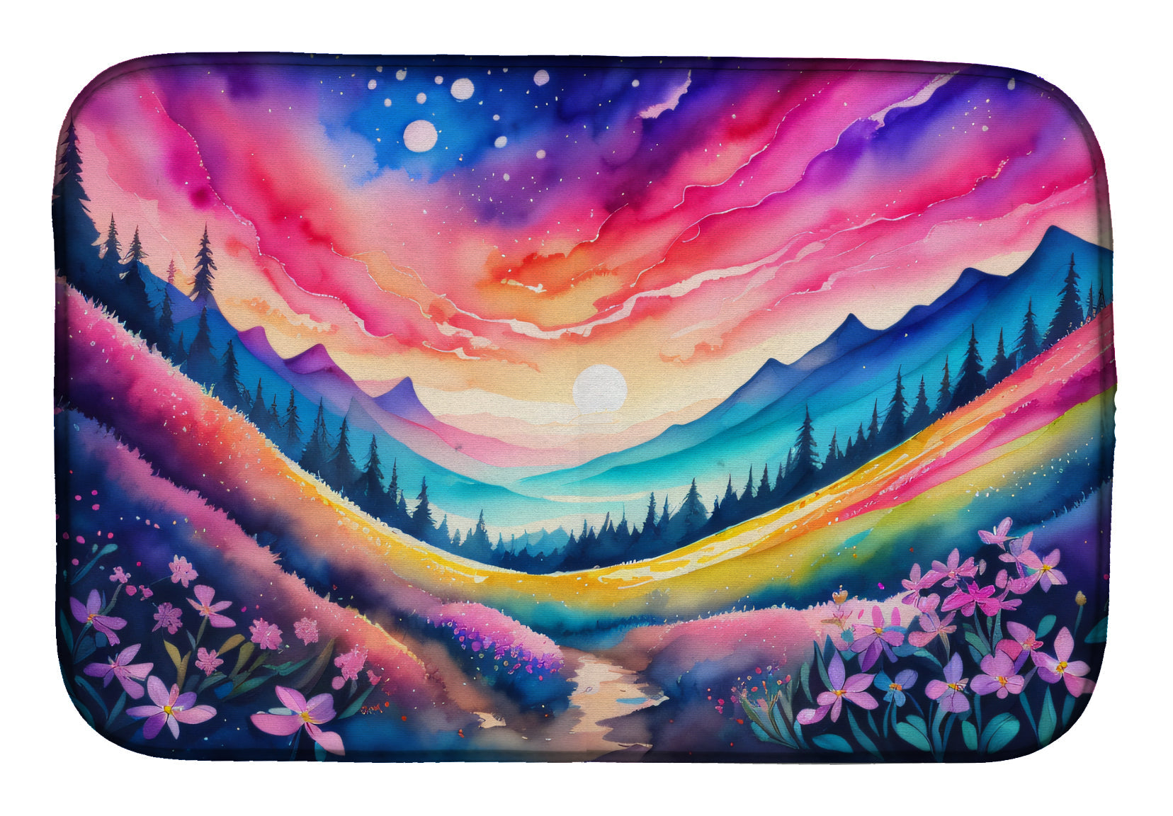 Buy this Phlox in Color Dish Drying Mat