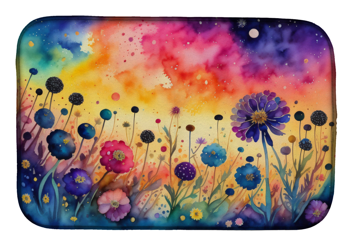 Buy this Scabiosa in Color Dish Drying Mat