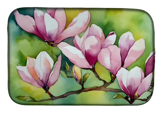 Buy this Mississippi Magnolia in Watercolor Dish Drying Mat