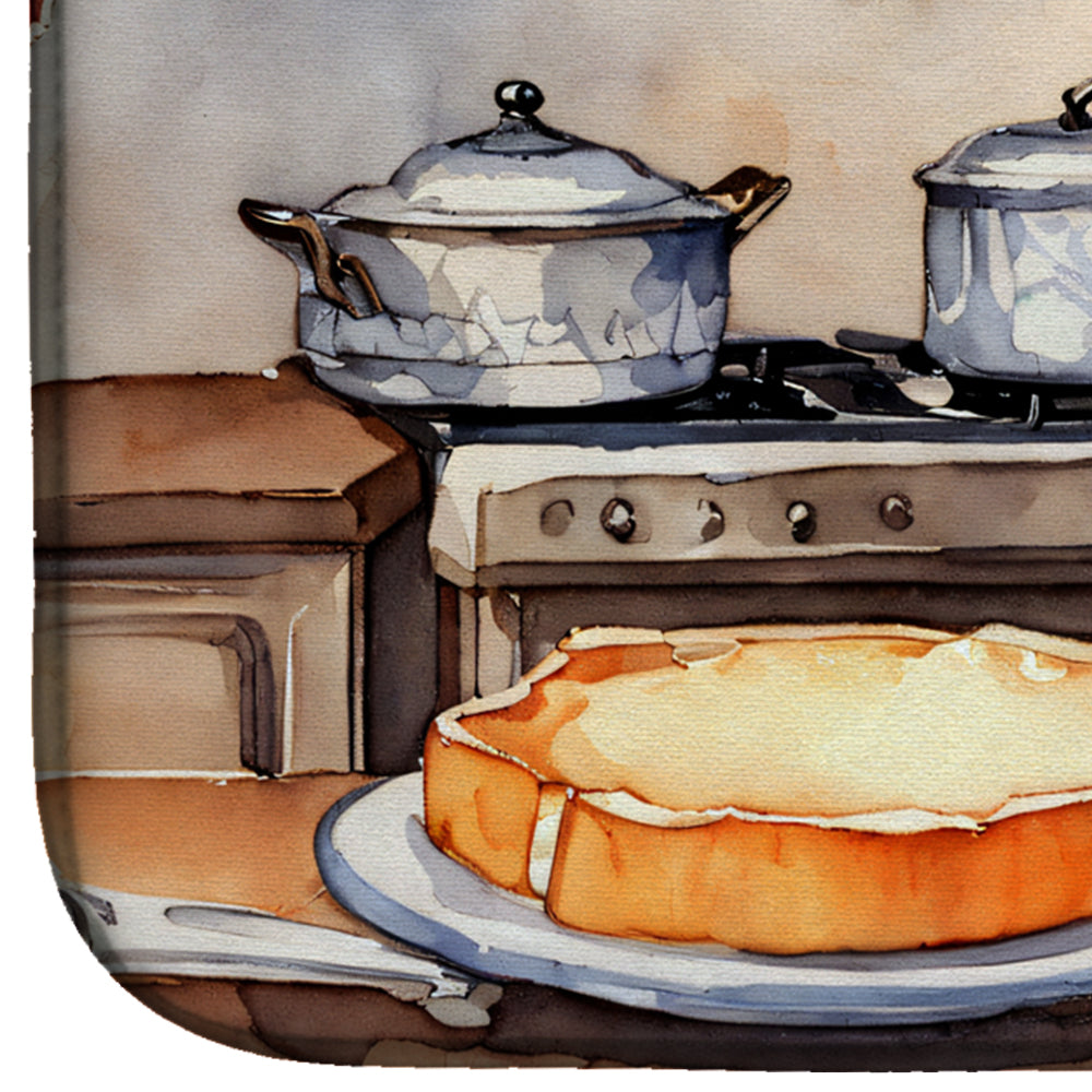 Miniature Pinscher Fall Kitchen Pumpkins Dish Drying Mat