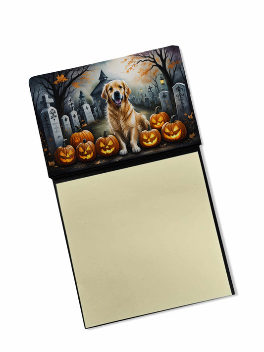 Buy this Golden Retriever Spooky Halloween Sticky Note Holder