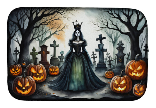 Buy this Evil Queen Spooky Halloween Dish Drying Mat