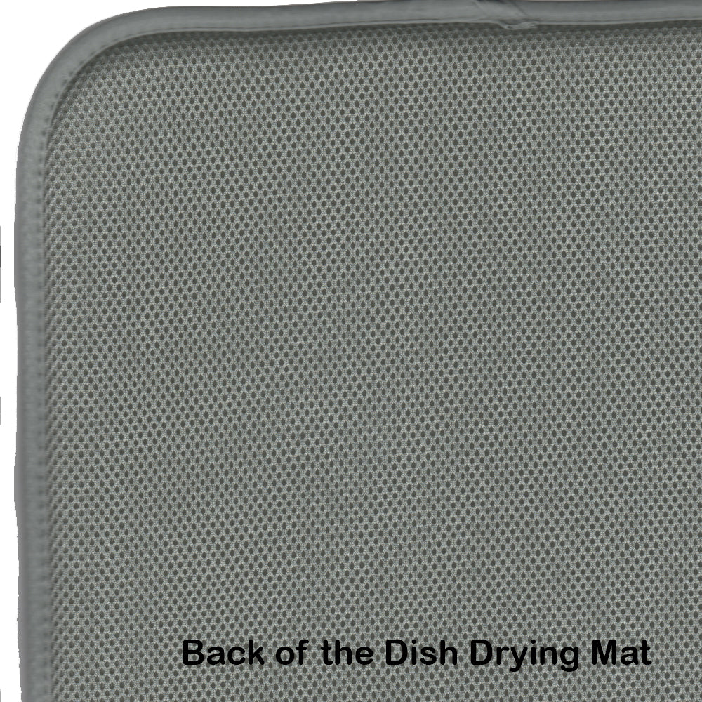 The Grim Reaper Spooky Halloween Dish Drying Mat