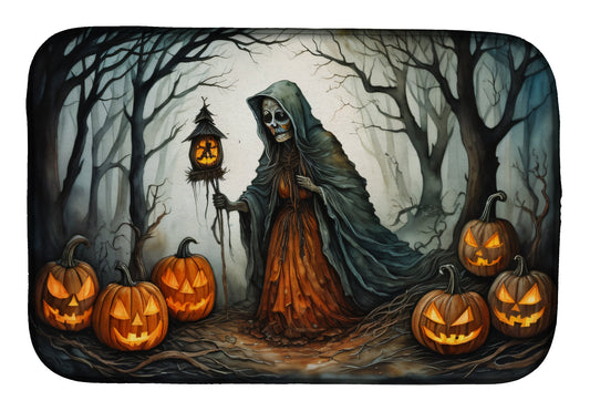 Buy this The Weeping Woman Spooky Halloween Dish Drying Mat