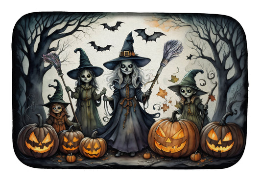 Buy this Witches Spooky Halloween Dish Drying Mat