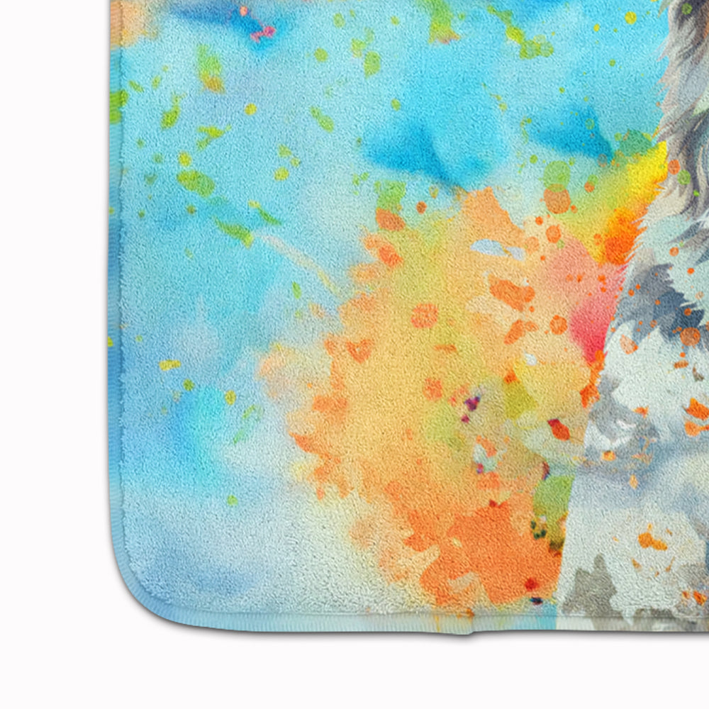 Alaskan Malamute Hippie Dawg Memory Foam Kitchen Mat