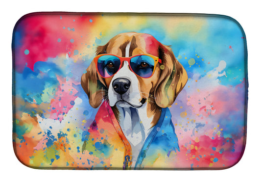 Buy this Beagle Hippie Dawg Dish Drying Mat