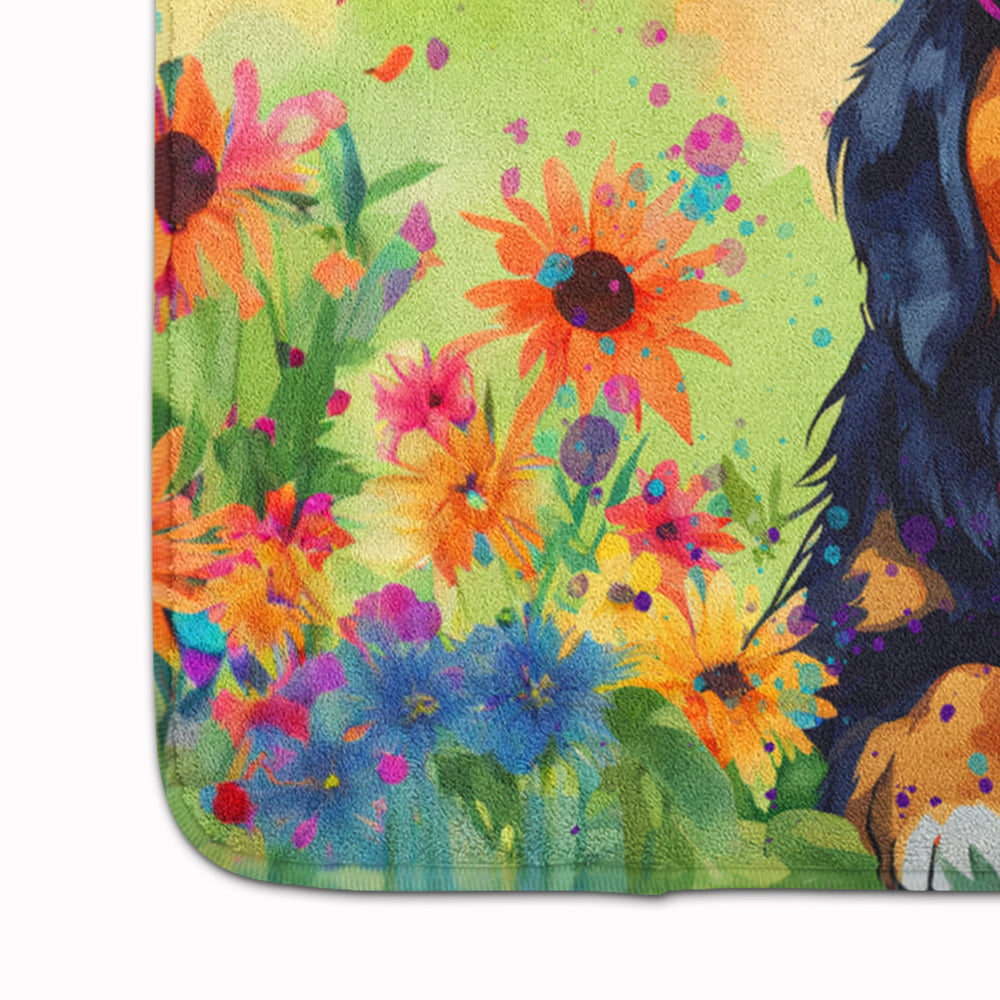 Bernese Mountain Dog Hippie Dawg Memory Foam Kitchen Mat