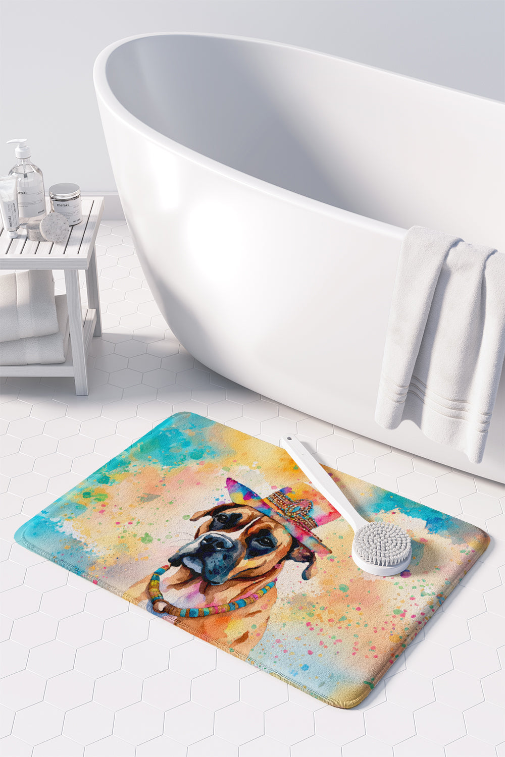 Boxer Hippie Dawg Memory Foam Kitchen Mat