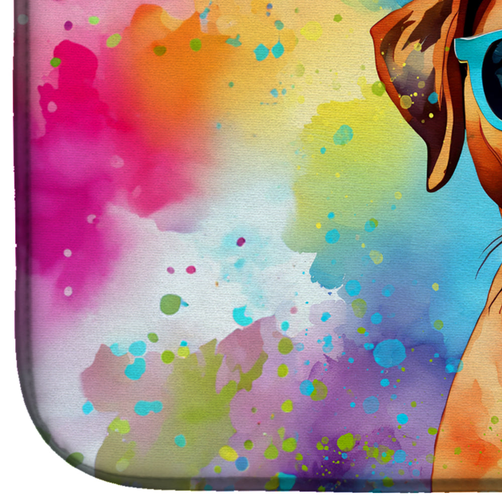 Boxer Hippie Dawg Dish Drying Mat