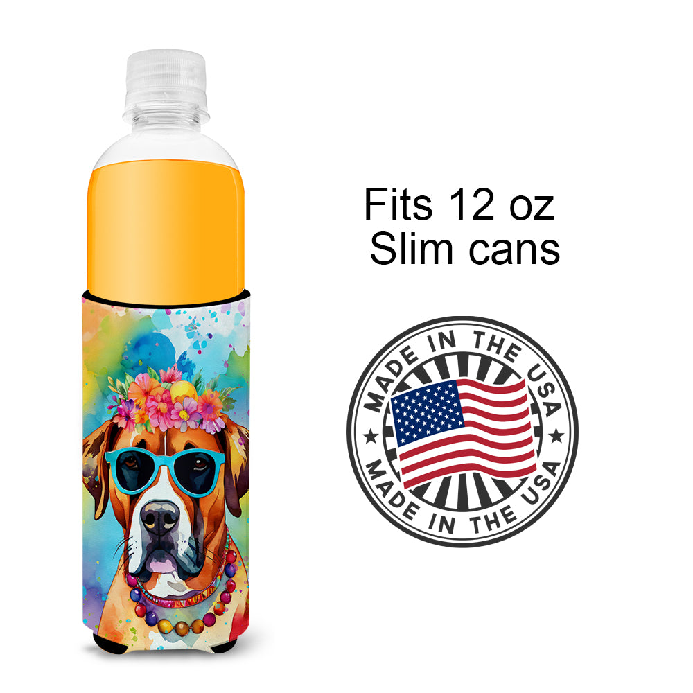 Boxer Hippie Dawg Hugger for Ultra Slim Cans