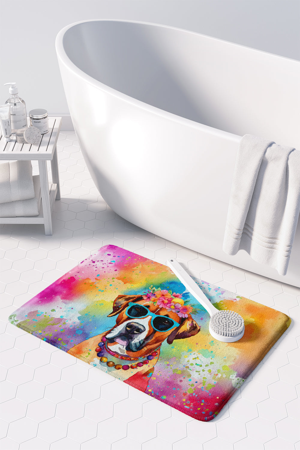 Boxer Hippie Dawg Memory Foam Kitchen Mat