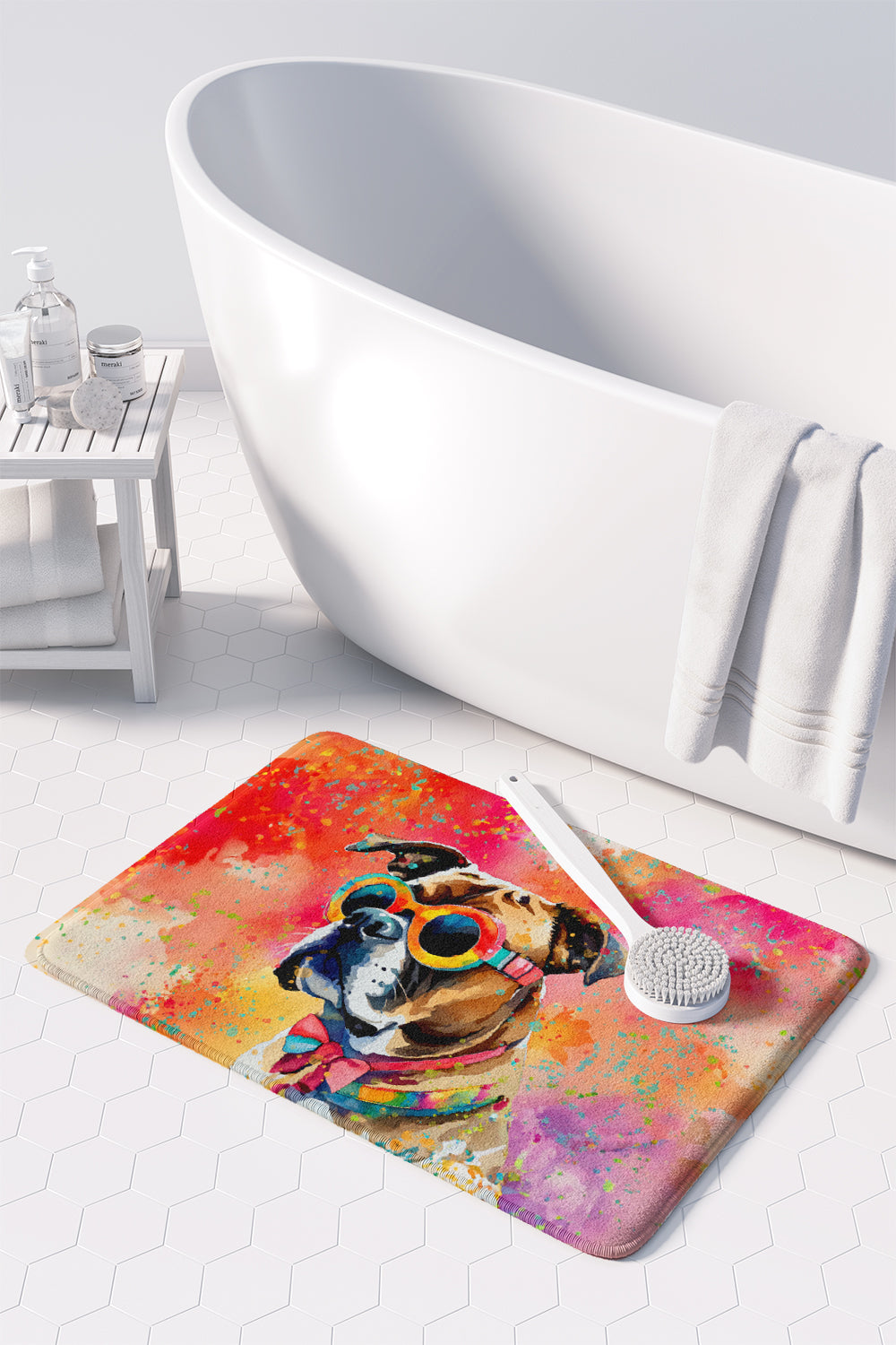 Boxer Hippie Dawg Memory Foam Kitchen Mat