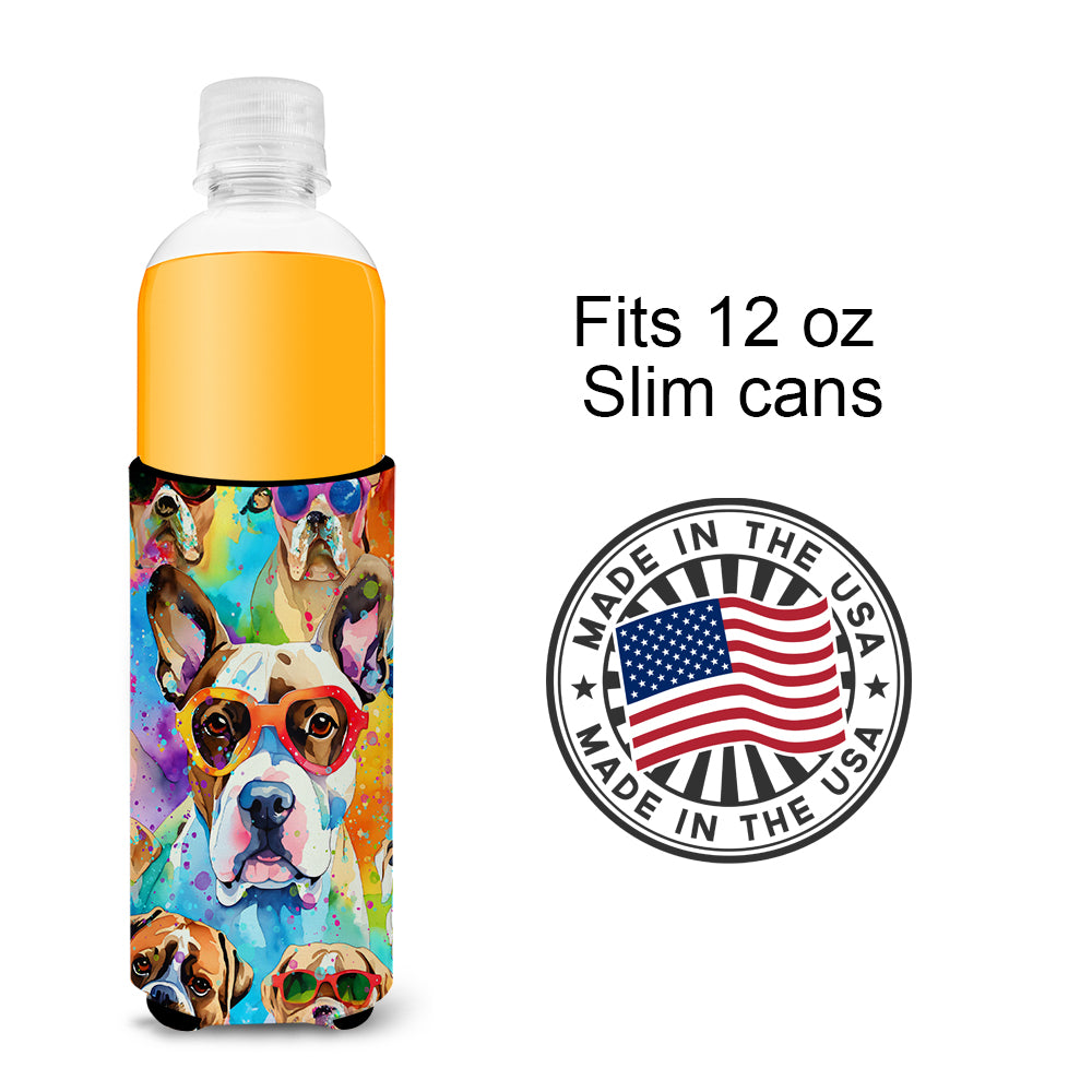 Boxer Hippie Dawg Hugger for Ultra Slim Cans