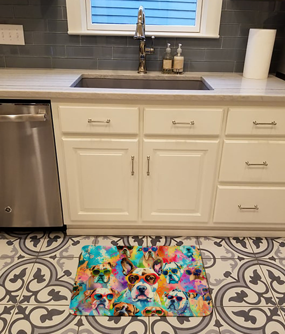 Boxer Hippie Dawg Memory Foam Kitchen Mat