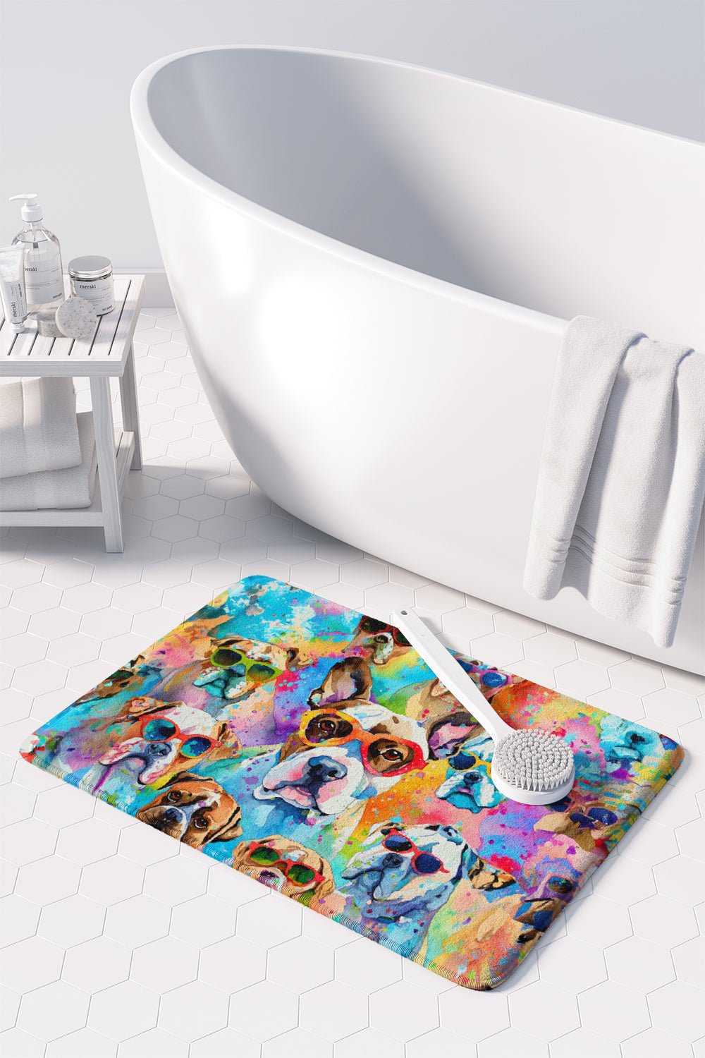 Boxer Hippie Dawg Memory Foam Kitchen Mat