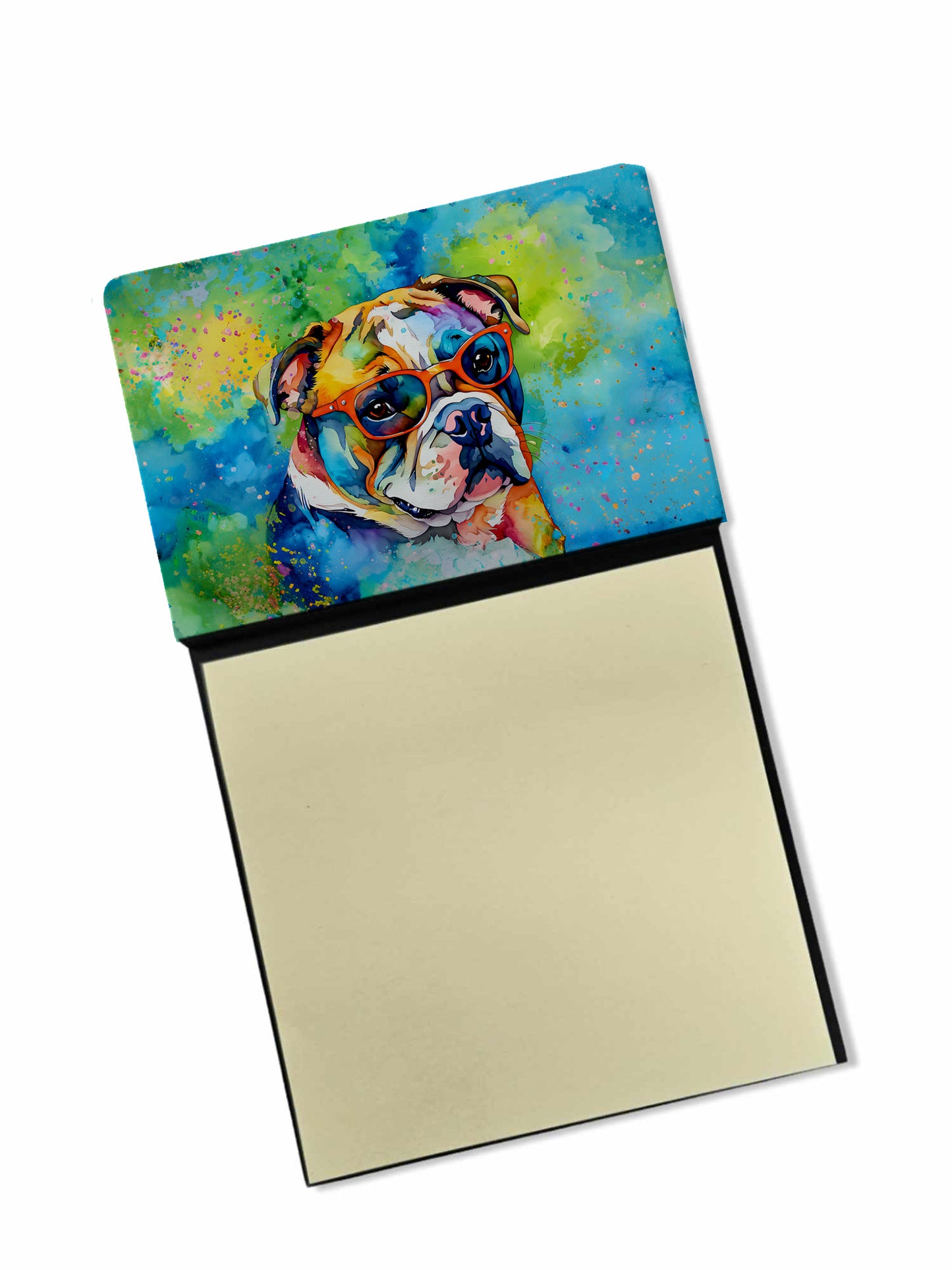 Buy this English Bulldog Hippie Dawg Sticky Note Holder