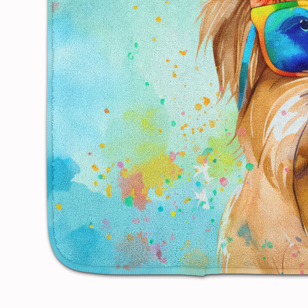 Cairn Terrier Hippie Dawg Memory Foam Kitchen Mat