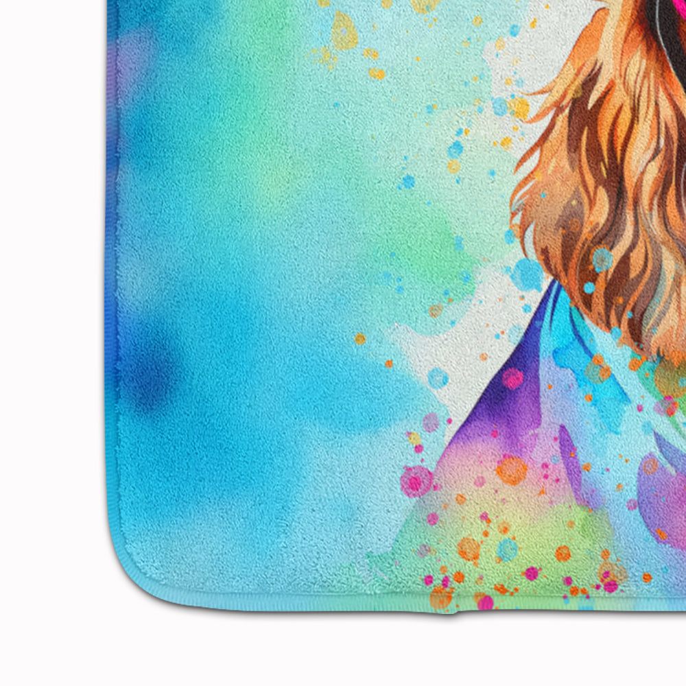 Cavalier Spaniel Hippie Dawg Memory Foam Kitchen Mat