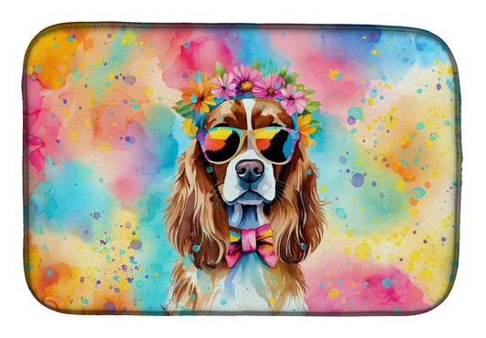 Buy this Cavalier Spaniel Hippie Dawg Dish Drying Mat