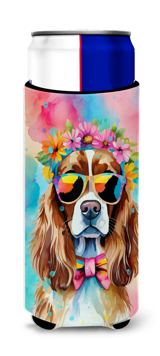 Buy this Cavalier Spaniel Hippie Dawg Hugger for Ultra Slim Cans