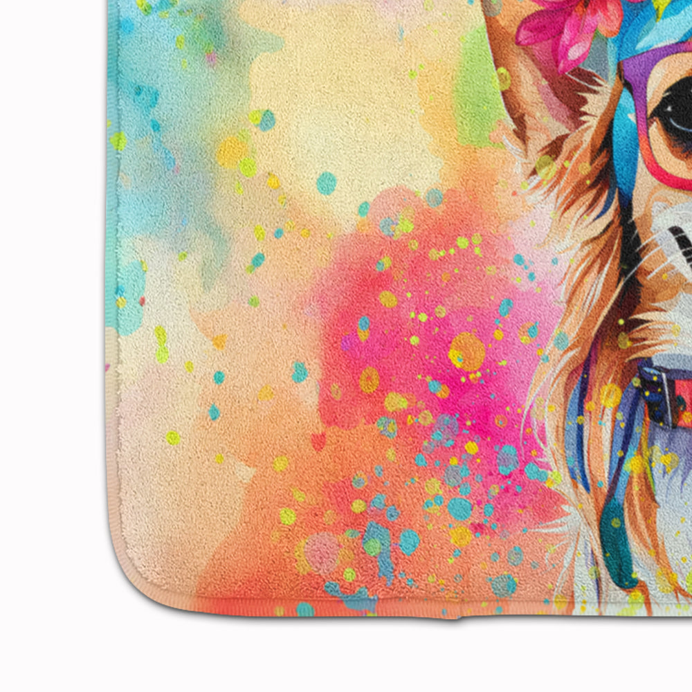 Chihuahua Hippie Dawg Memory Foam Kitchen Mat