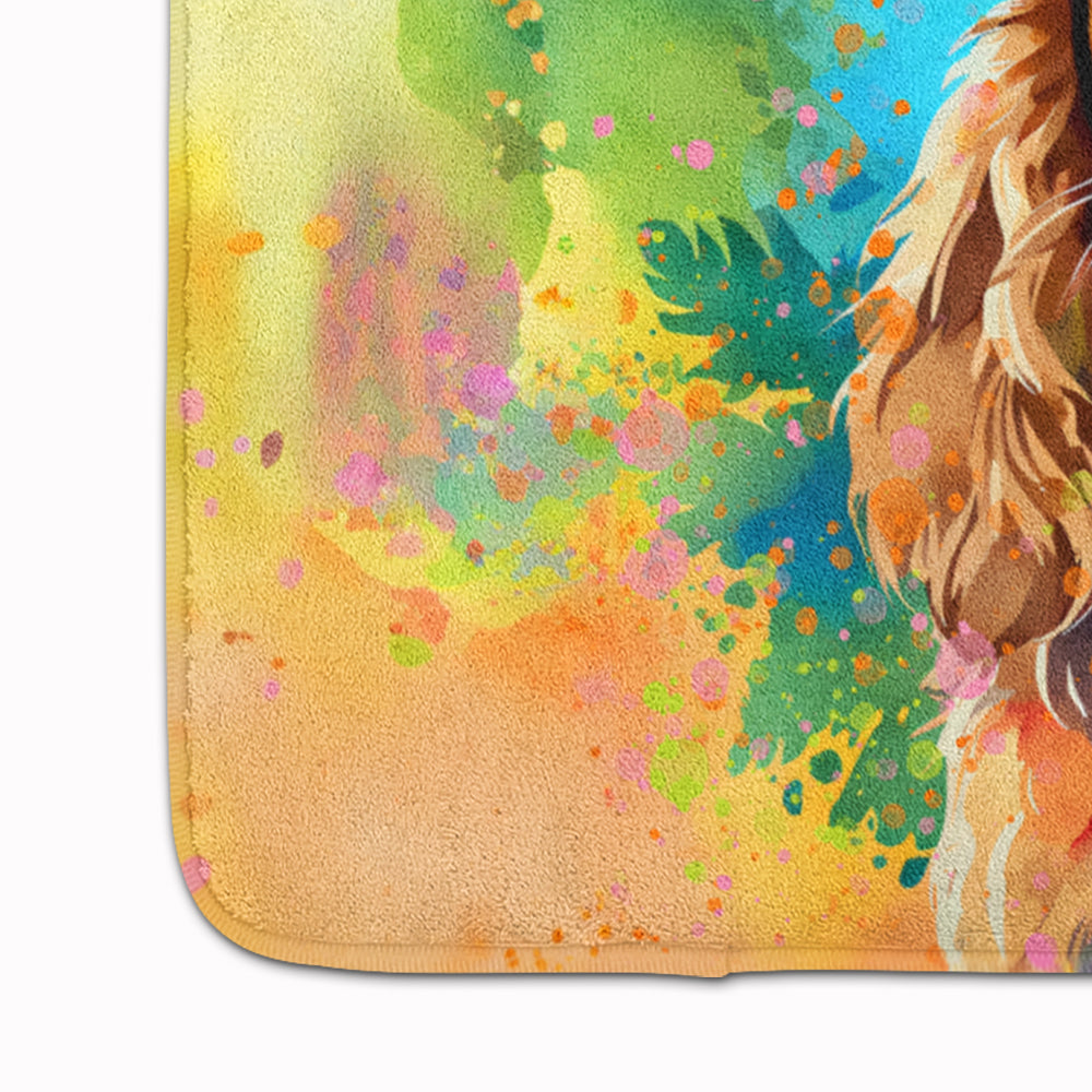 Cocker Spaniel Hippie Dawg Memory Foam Kitchen Mat