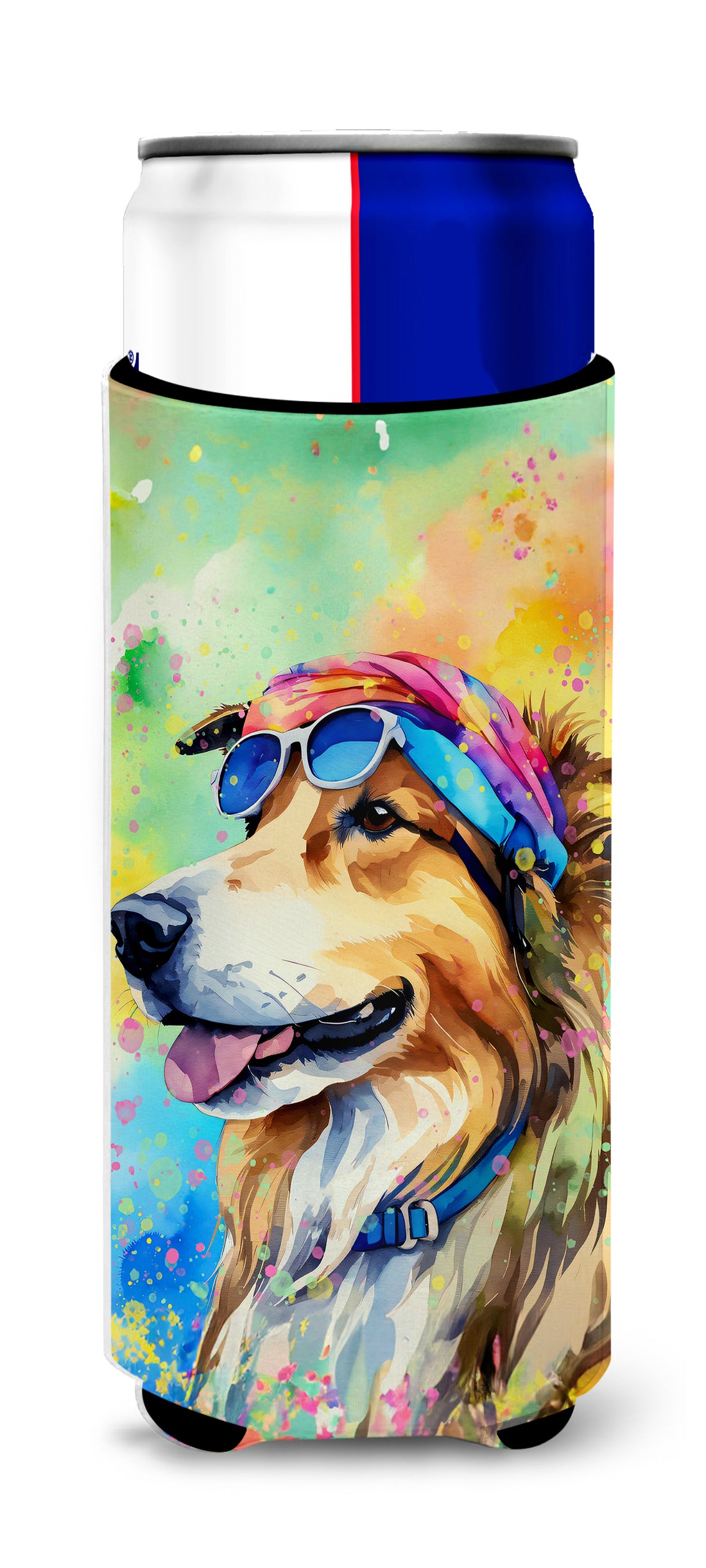 Buy this Collie Hippie Dawg Hugger for Ultra Slim Cans