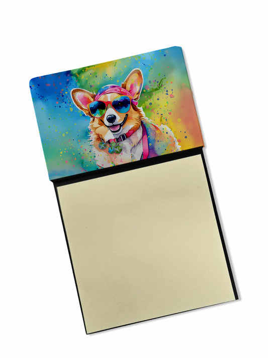 Buy this Corgi Hippie Dawg Sticky Note Holder