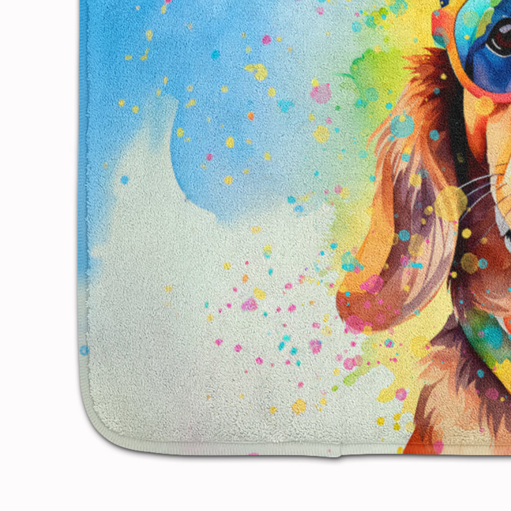 Dachshund Hippie Dawg Memory Foam Kitchen Mat