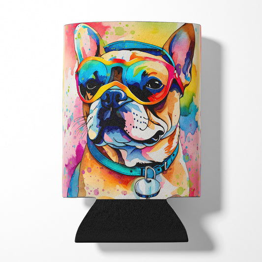 Buy this French Bulldog Hippie Dawg Can or Bottle Hugger