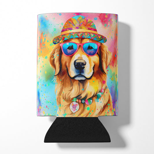 Buy this Golden Retriever Hippie Dawg Can or Bottle Hugger