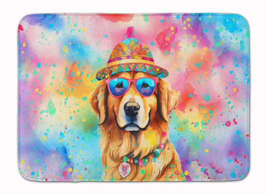 Buy this Golden Retriever Hippie Dawg Memory Foam Kitchen Mat