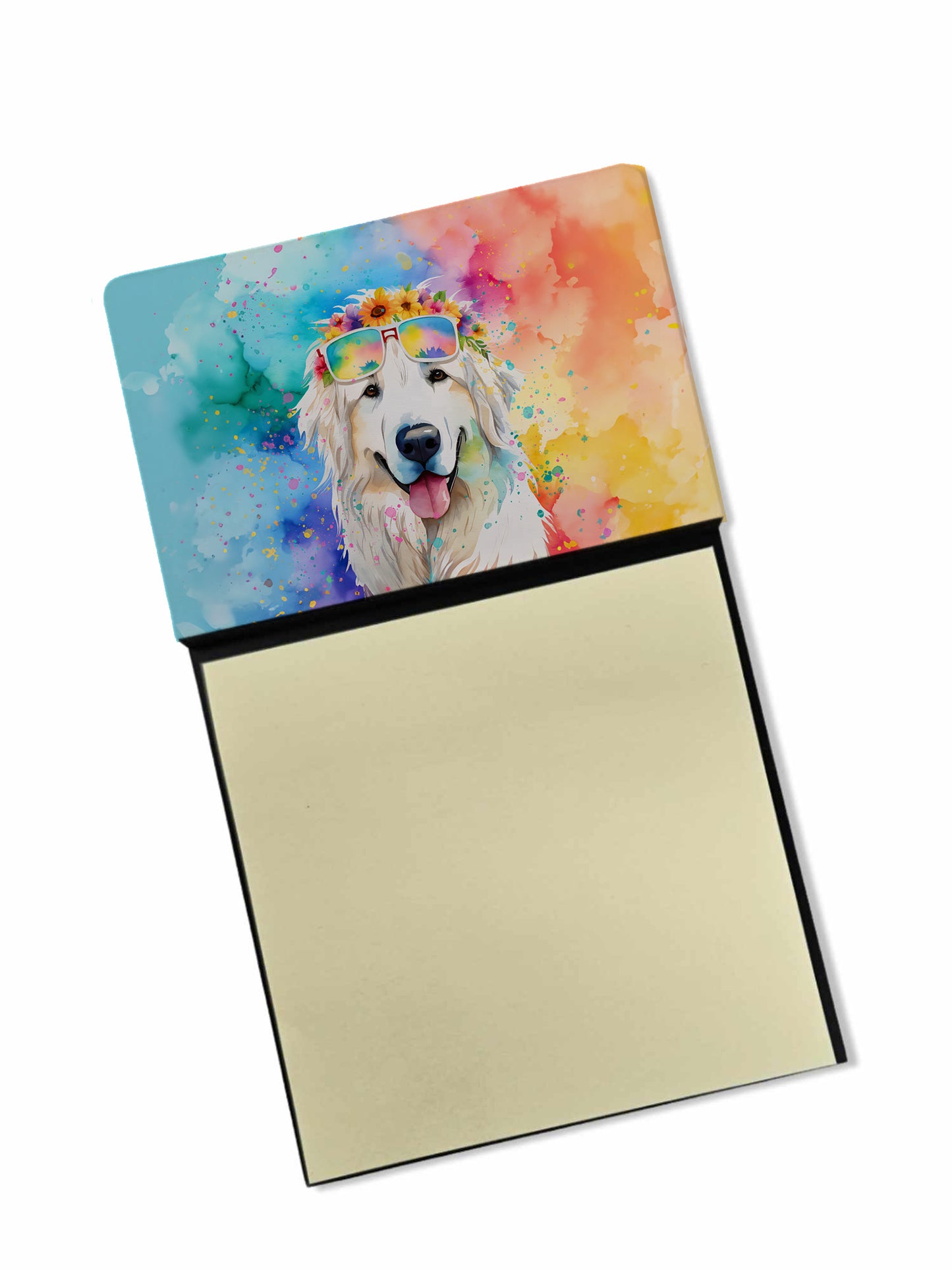 Buy this Great Pyrenees Hippie Dawg Sticky Note Holder