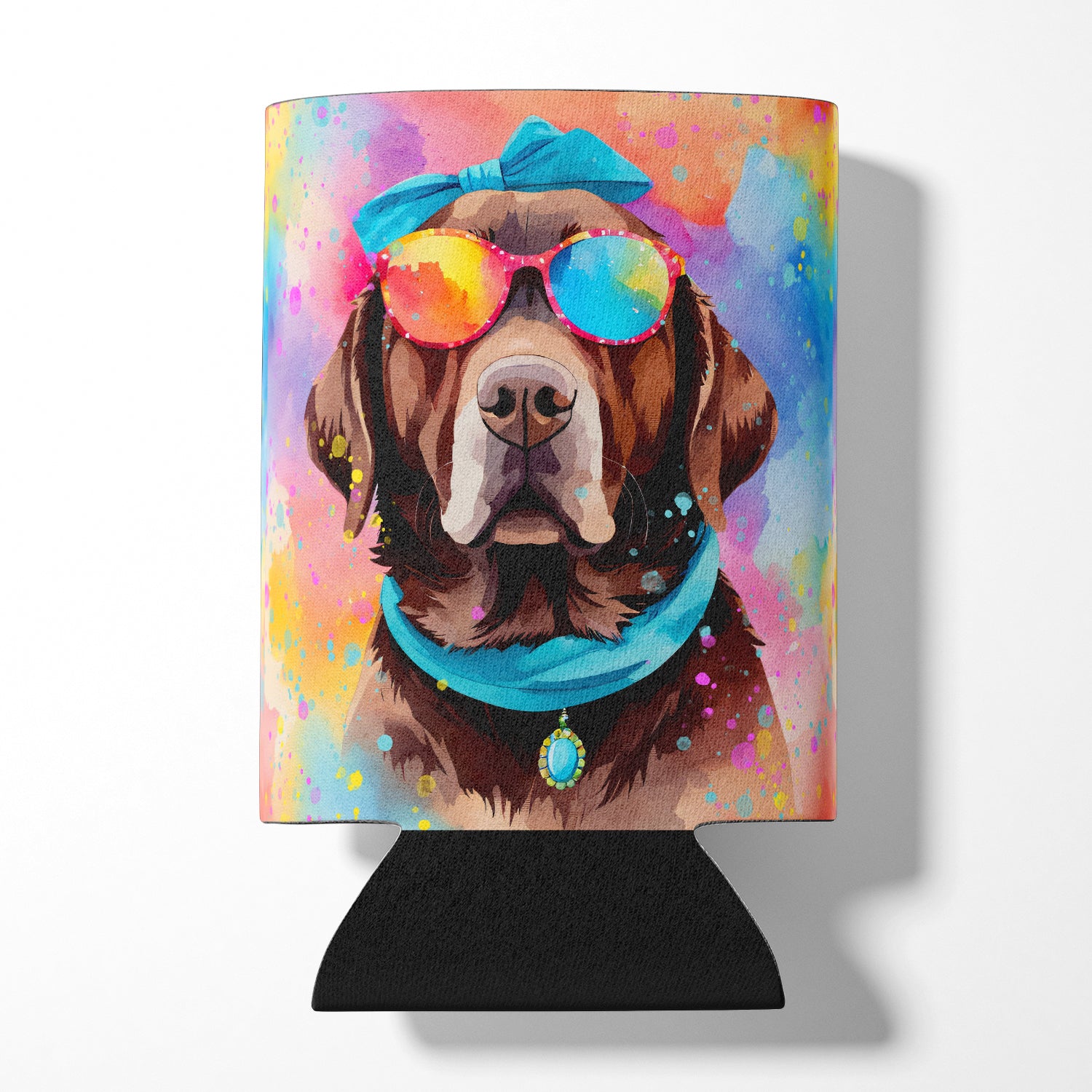 Buy this Chocolate Labrador Hippie Dawg Can or Bottle Hugger