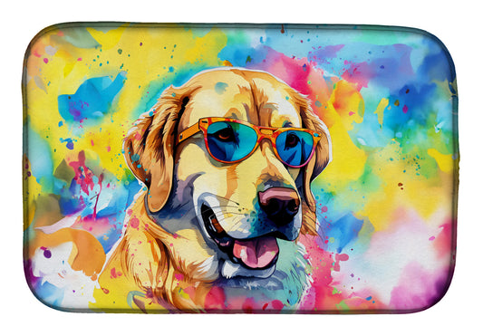 Buy this Yellow Labrador Hippie Dawg Dish Drying Mat