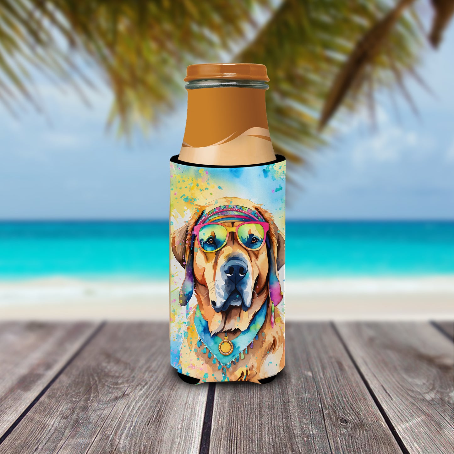Mastiff Hippie Dawg Hugger for Ultra Slim Cans