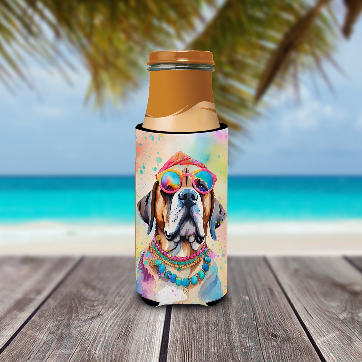 Mastiff Hippie Dawg Hugger for Ultra Slim Cans